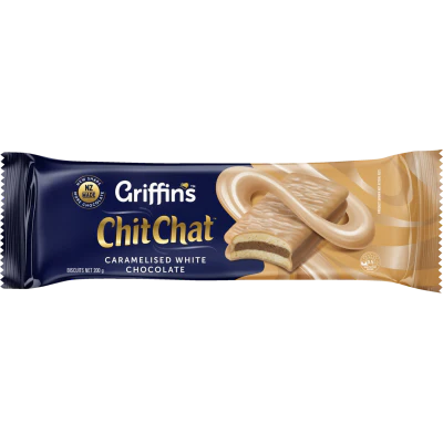 Griffins Chit Chat Caramelised White Chocolate 200g