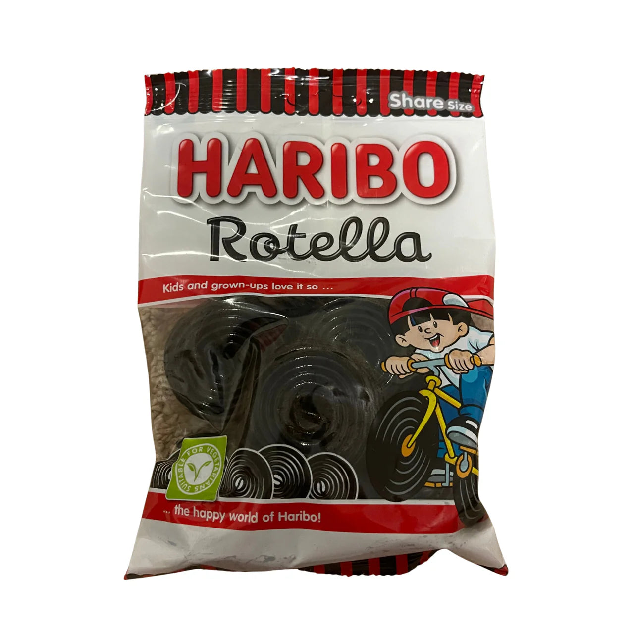 Haribo Rotella Liquorice 250g