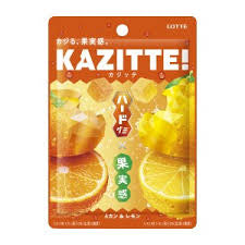 Lotte Kajitte Mandarin & Lemon Gummy 80g