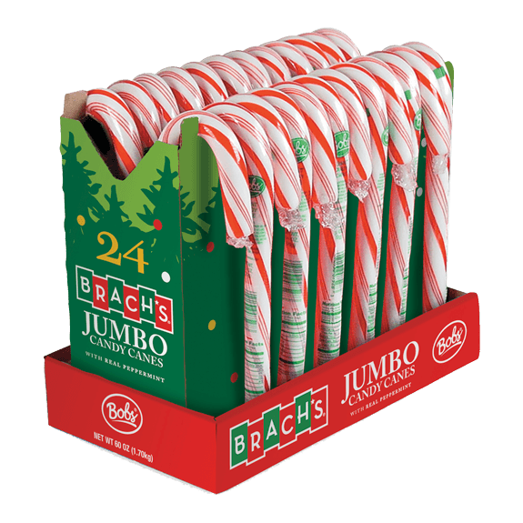 BRACHS JUMBO CANDY CANES 71G