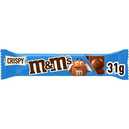 M&M's Crispy Pieces & Milk Chocolate Bar 31g