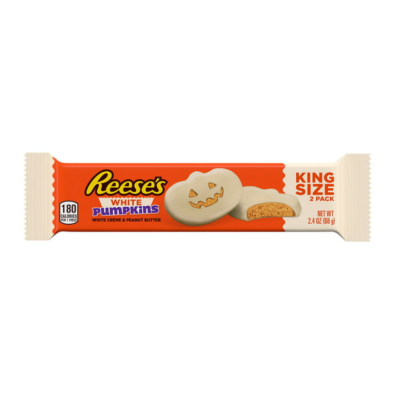 REESE'S White Pumpkin Peanut Butter Cups 68g