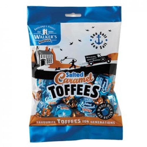 Walkers Salted Caramel Toffees 150g