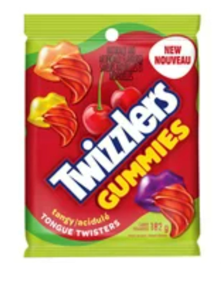 TWIZZLERS GUMMIES Tongue Twister Tangy 182g