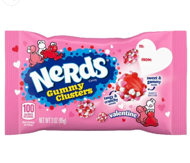 NERDS Gummy Clusters Valentine 85g