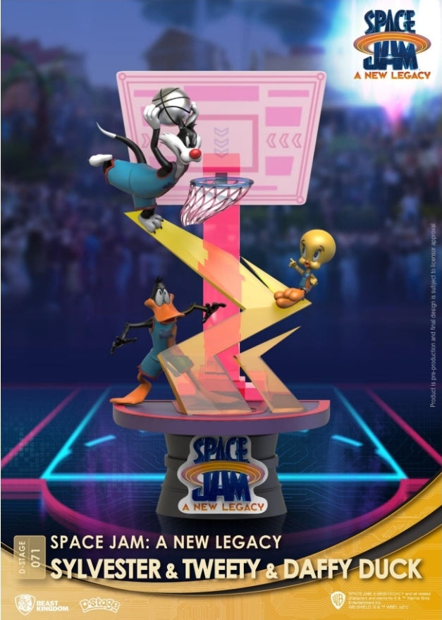 Space Jam: A New Legacy - Sylvester, Tweety and Daffy Duck D-Stage 6" Statue