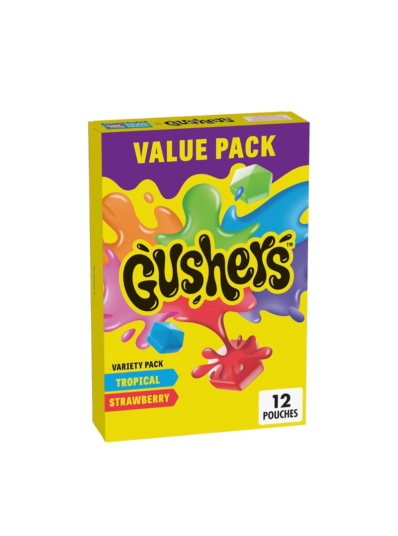 GUSHERS Variety Pack Tropical & Strawberry 272g