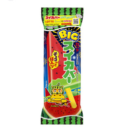 JAPANESE ICE CREAM Lotte Big Watermelon Bar 125g