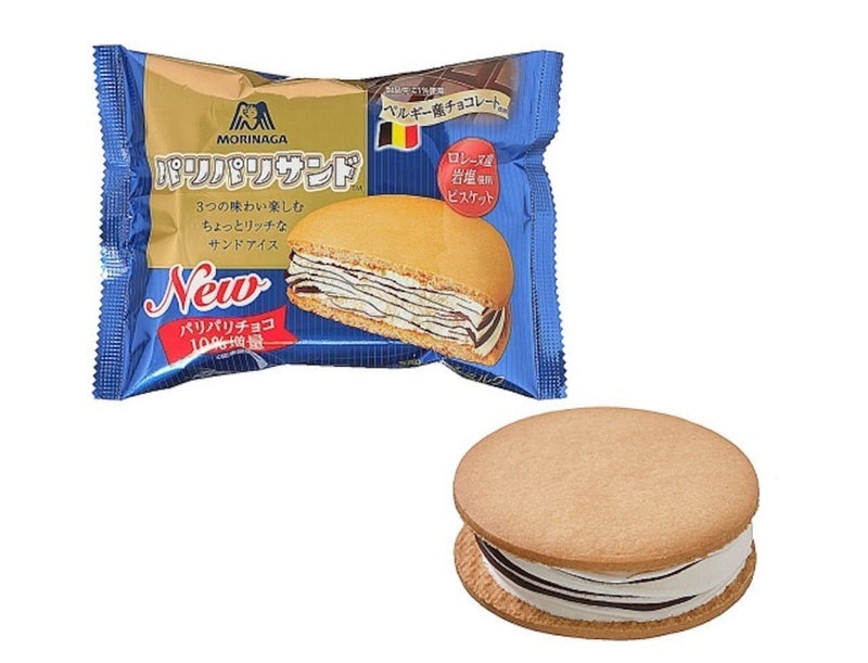 JAPENESE ICE CREAM MORINAGA Pari Pari Icecream Sandwhich 65ml