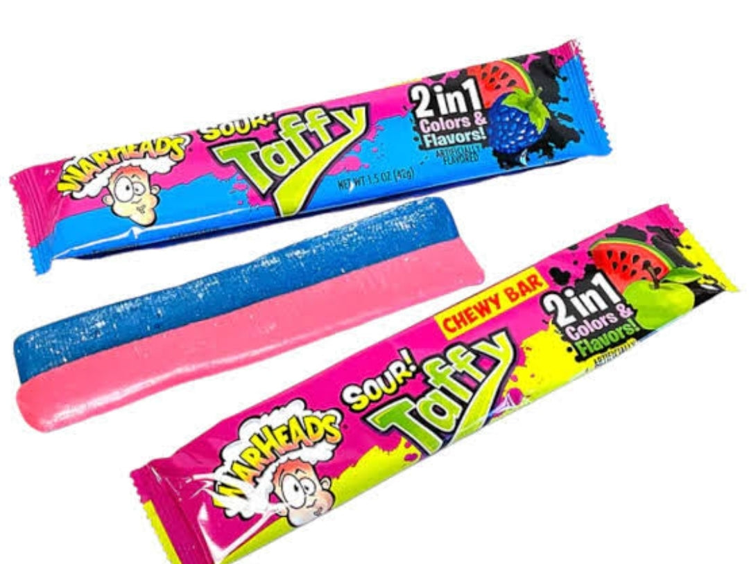 WARHEADS Sour Taffy 2 in 1 42g