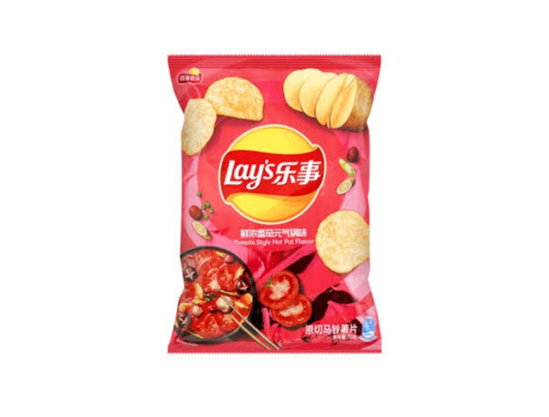 LAY'S Tomato Style Hot Pot Flavour 70g