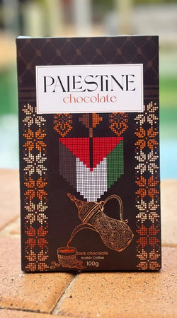 PALESTINE Dark Chocolate with Arabic Coffee 100g