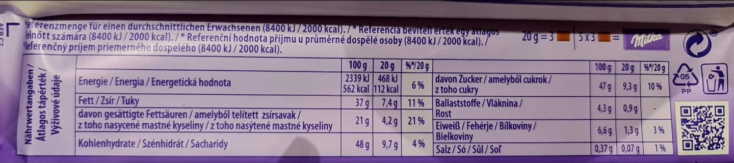 MILKA Chocolate Mousse/dessert 100g