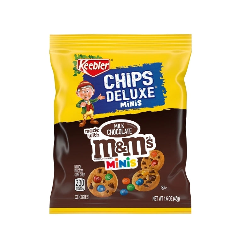 KEEBLER Chips Deluxe Minis M&M's Cookies 45g