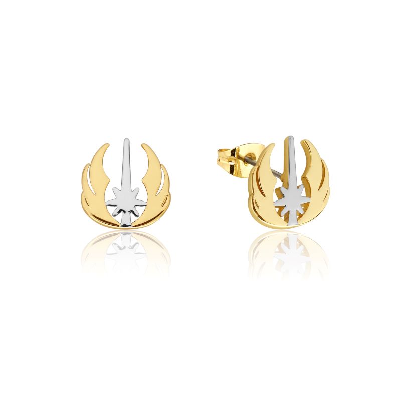 Starwars -  Jedi Order Studs Gold Sterling Silver