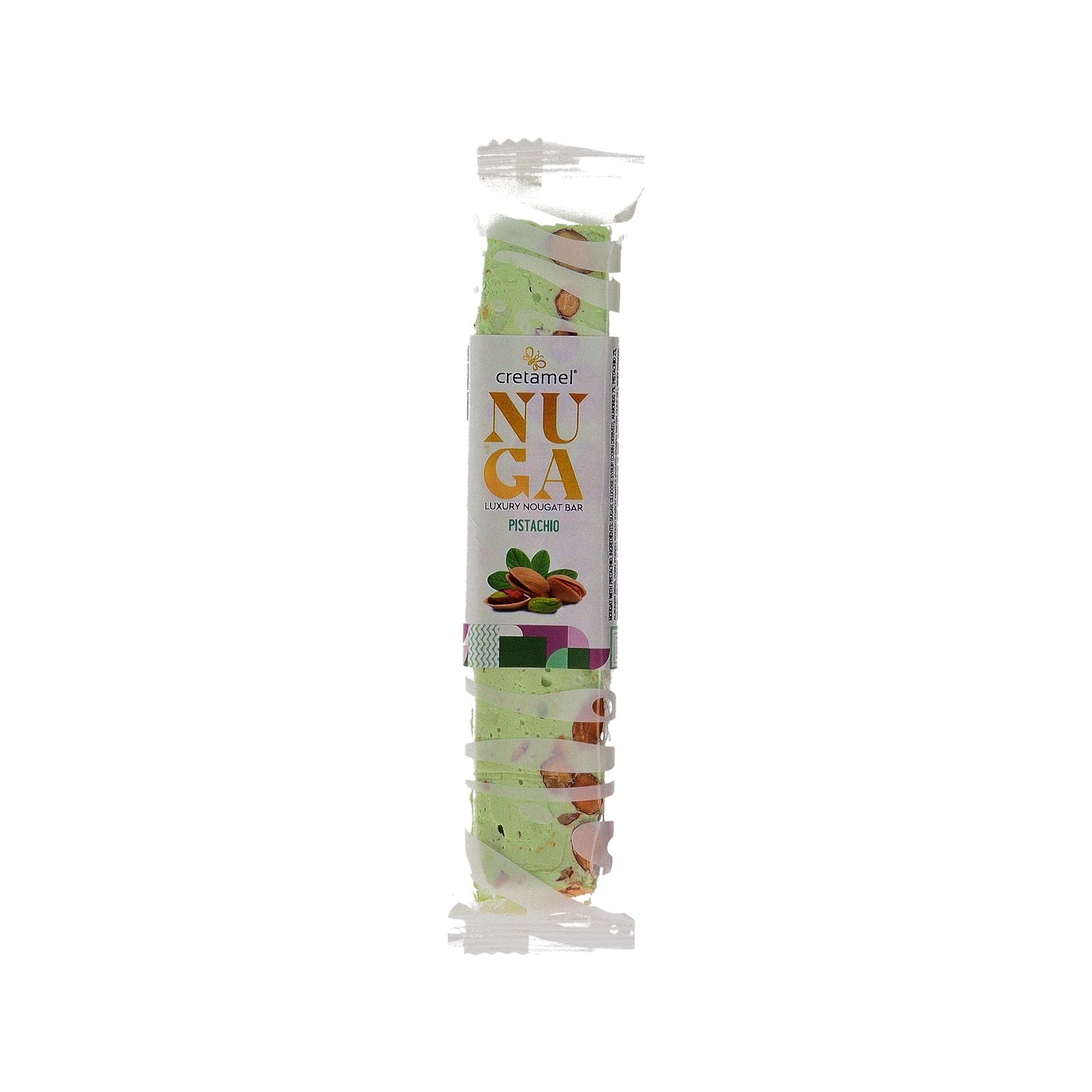 CRETAMEL NUGA Luxury Nougat Bar Pistachio 70g