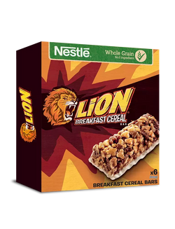 Nestle Lion Cereal Bar 6 per pack 150g