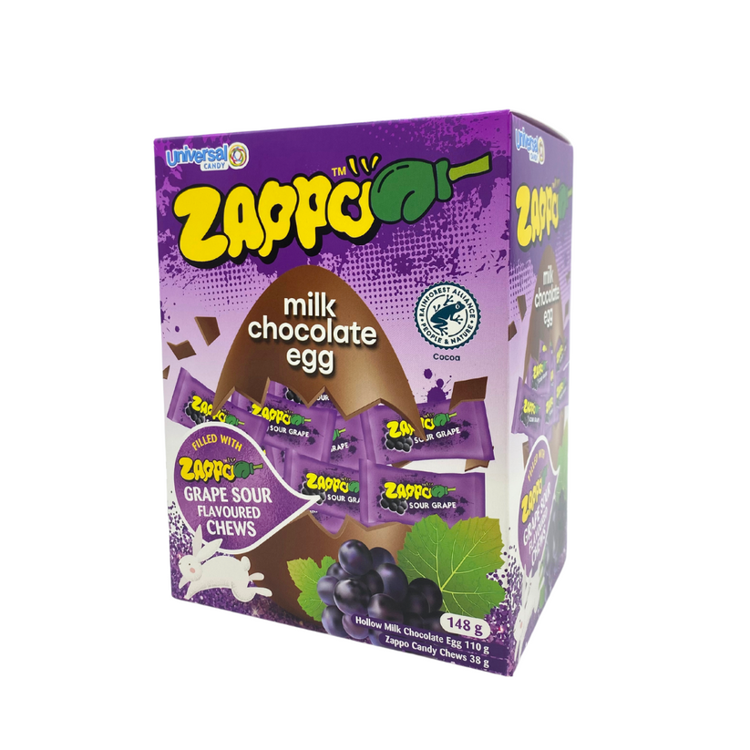 Zappo Milk Chocolate Egg 148g