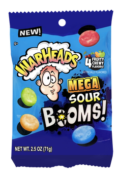 WARHEADS Mega Sour Booms 71g