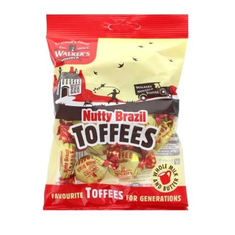 Walkers Nutty Brazil Toffees 150g