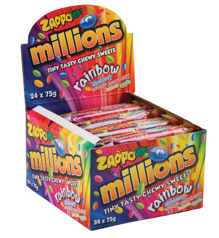ZAPPO Millions Rainbow 75g