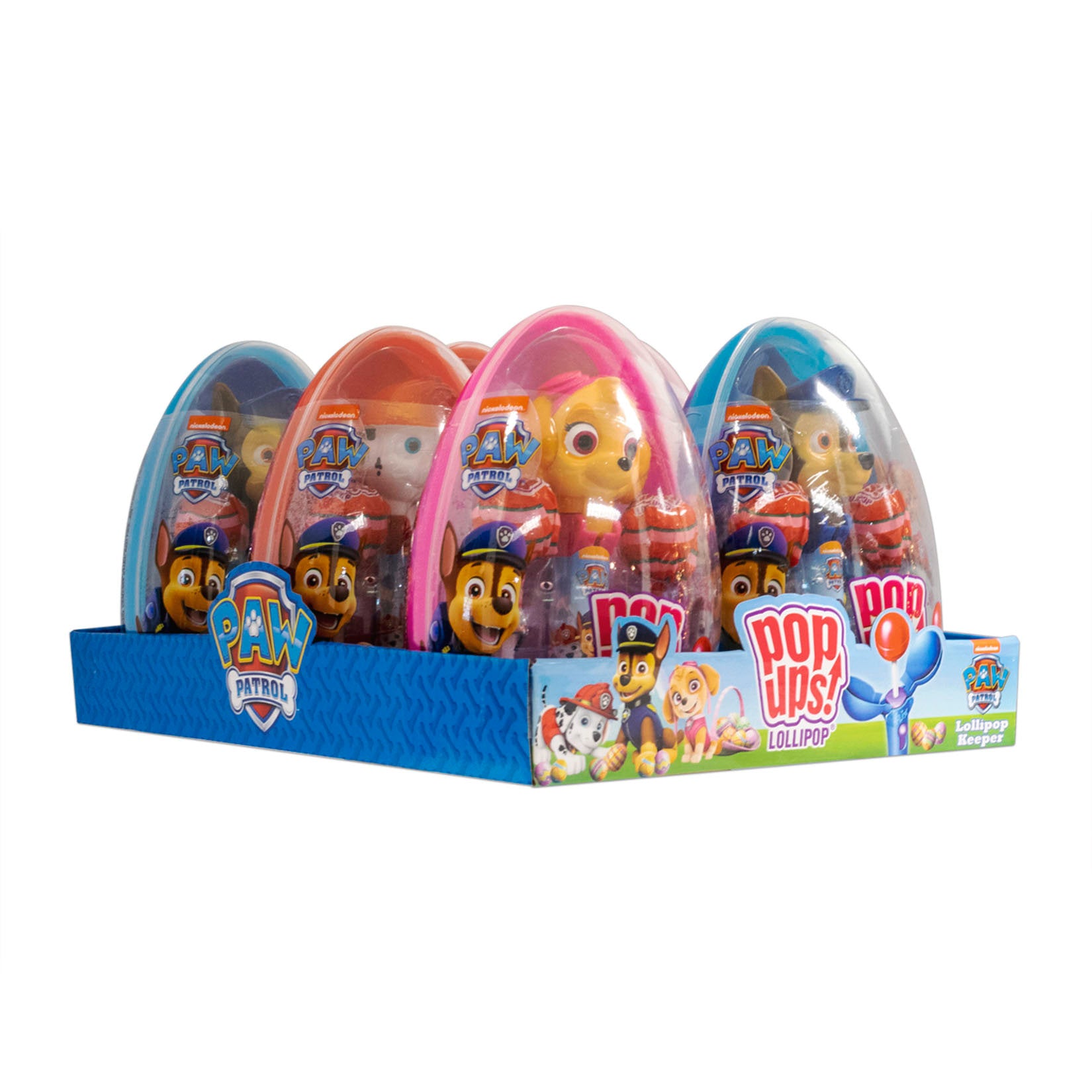 Paw Patrol Pop Ups Lollipop Egg 20g