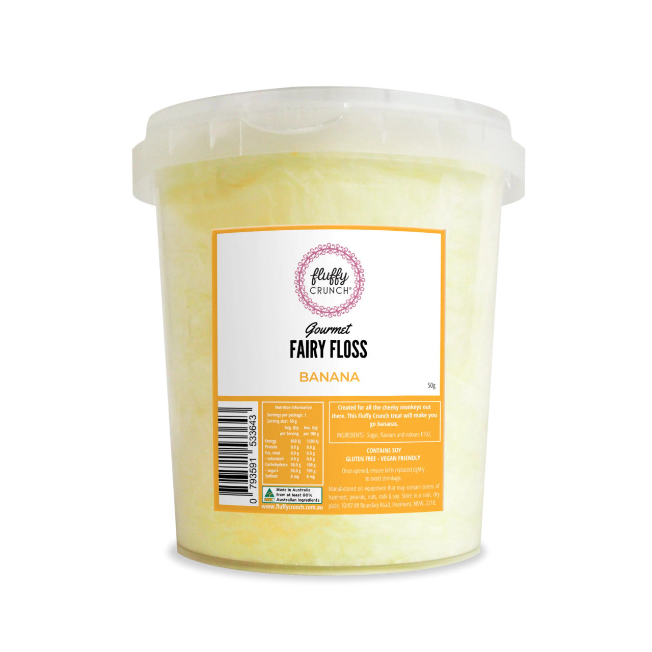 FLUFFY CRUNCH Banana 50g