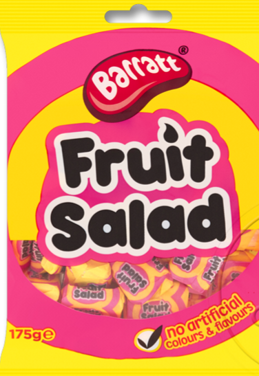 Barratt Fruit Salad 175g