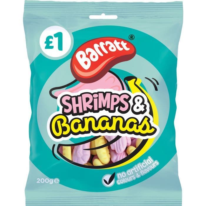 BARRATT Shrimps & Bananas 150g