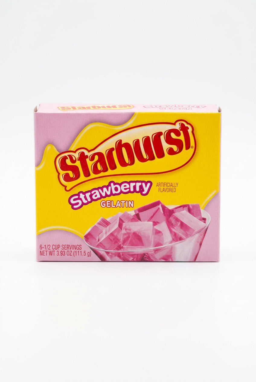 Starburst Strawberry Pink Jelly Gelatin 111.5g