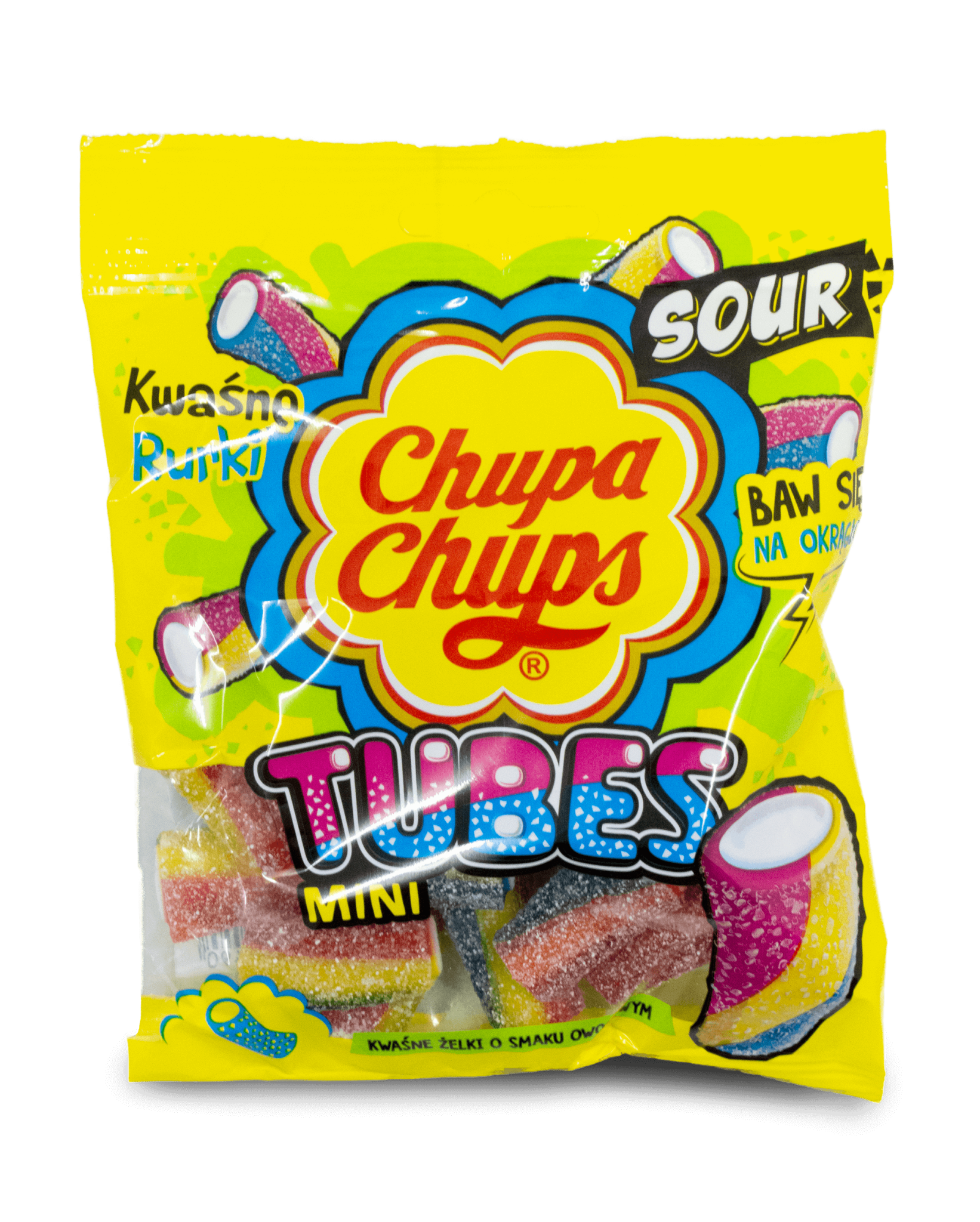 CHUPA CHUPS Sour Mini Tubes 90g