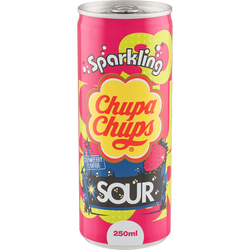 CHUPA CHUPS SPARKLING SOUR STRAWBERRY 250ML