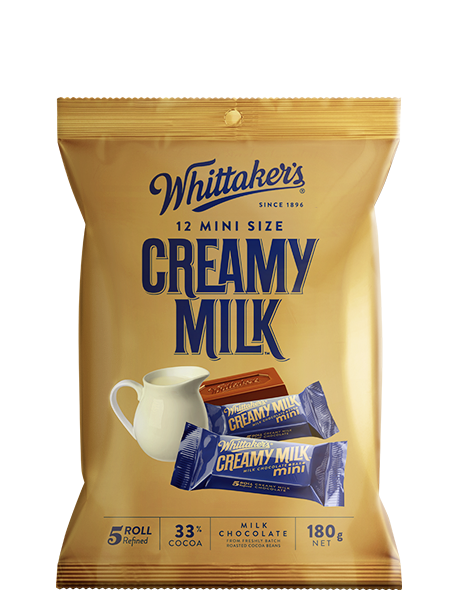 WHITTAKERS Creamy Milk Slab 12 Pack 180g