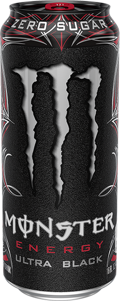 MONSTER ENERGY Ultra Black 500ml