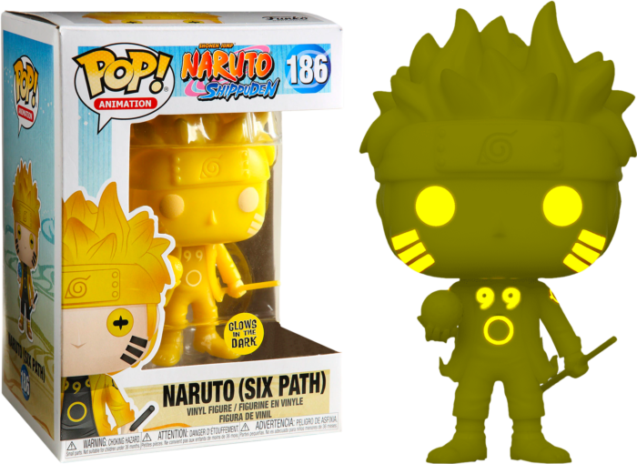 Naruto: Shippuden - Naruto Six Path Yellow Glow in the Dark Pop! Vinyl Figure