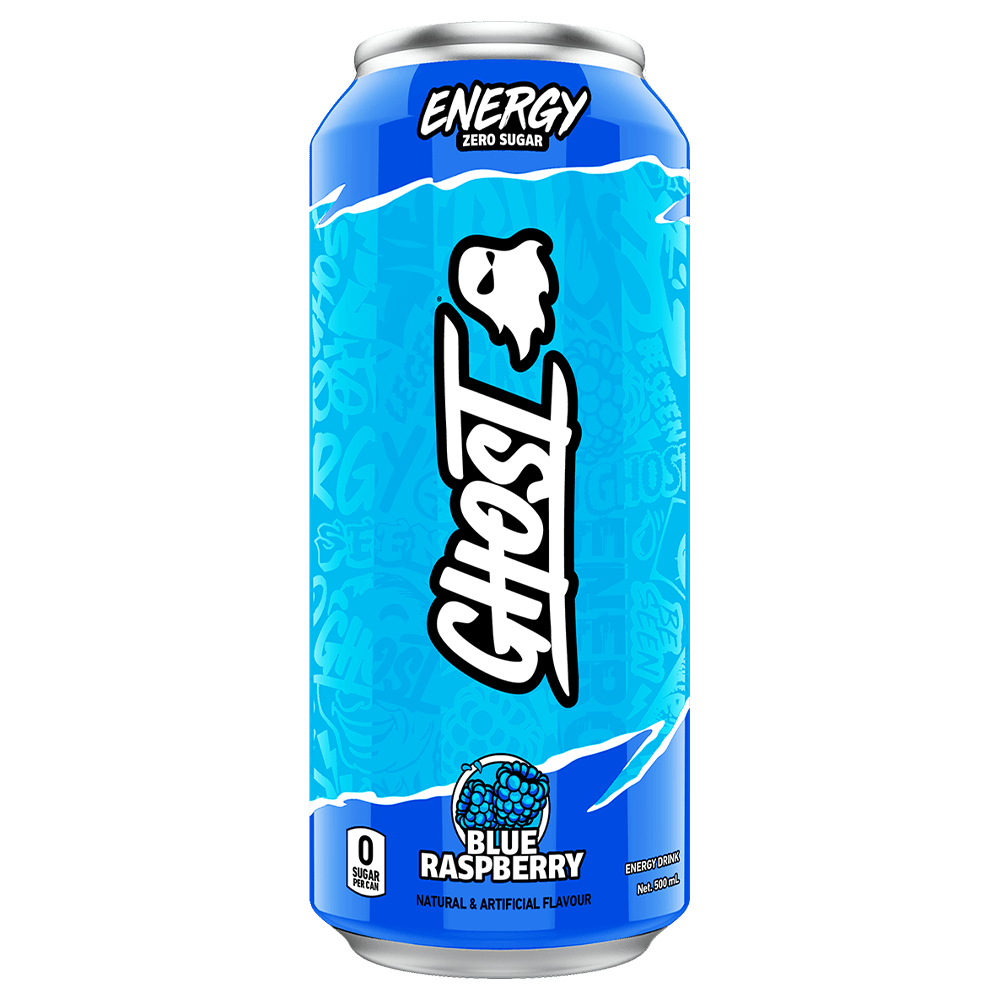 GHOST Energy Drink Blue Raspberry 473ml