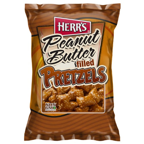 Herr's Peanut Butter Filled Pretzels 113g