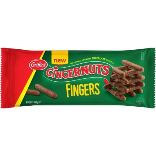 Griffin's Gingernuts Fingers 180g