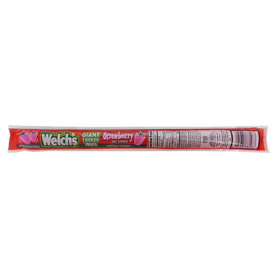 WELCH'S Giant Freeze Pops Strawberry Soda Flavour 157g