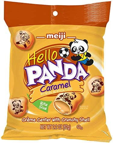 MEIJI Hello Panda Caramel 62g