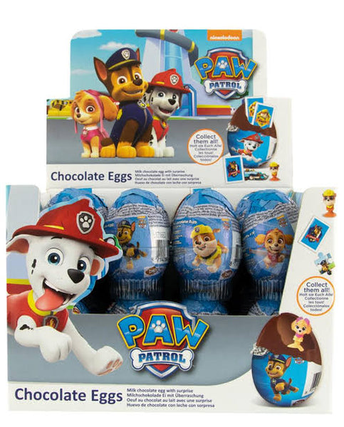 BIP CHOCOLATE EGGS Paw Patrol 20g