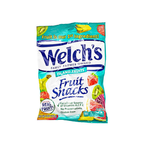 WELCH'S Islan Fruits Fruit Snacks 142g