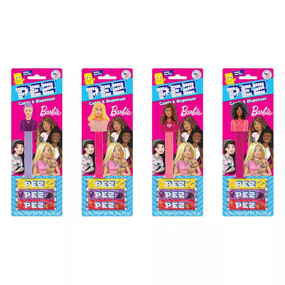 PEZ Barbie Dispenser 24.7g