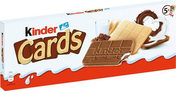 KINDER CARDS 5 Pack 128g