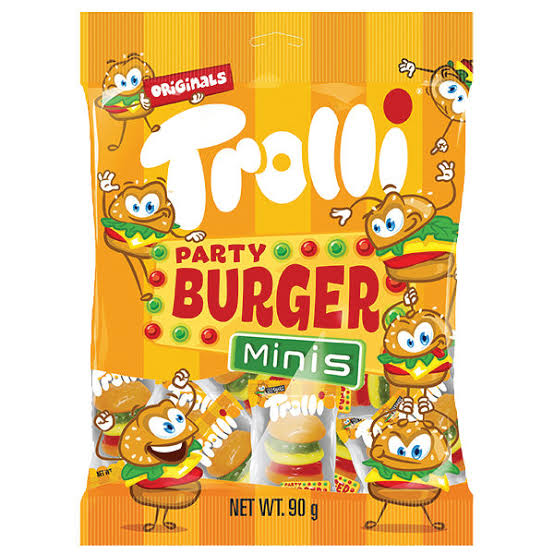 TROLLI Burger Minis 90g