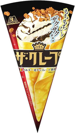 JAPANESE ICE CREAM Morinaga Chocolate and Vanilla Crepe