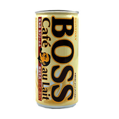 SUNTORY Boss Café Au Lait 185g