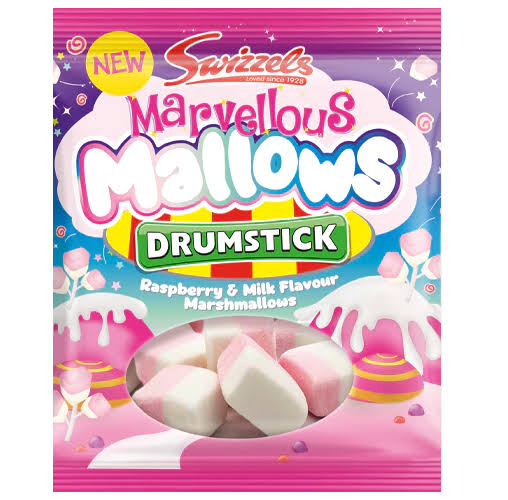 Swizzle Marvellous Mallows Drumstick 100g