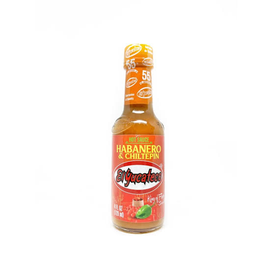 EL YUCATECO Habanero & Chiltepin Hot Sauce 120ml