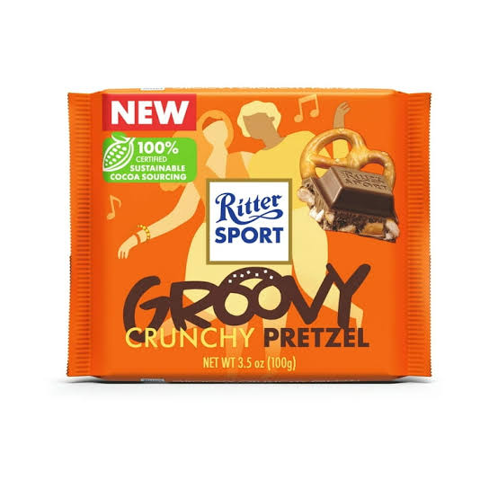 RITTER SPORT Groovy Crunchy Pretzel 100g